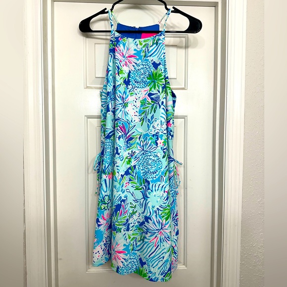 Lilly Pulitzer Dresses & Skirts - Lilly Pulitzer Floral Halter Dress